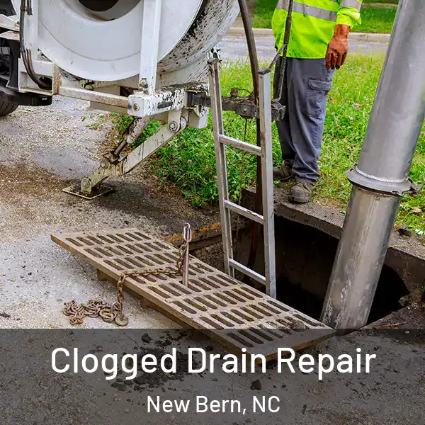 Clogged Drain Repair New Bern, NC