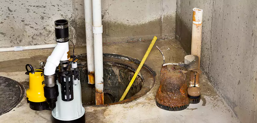 Installing Sump Pump in Finished Basement in New Bern, NC