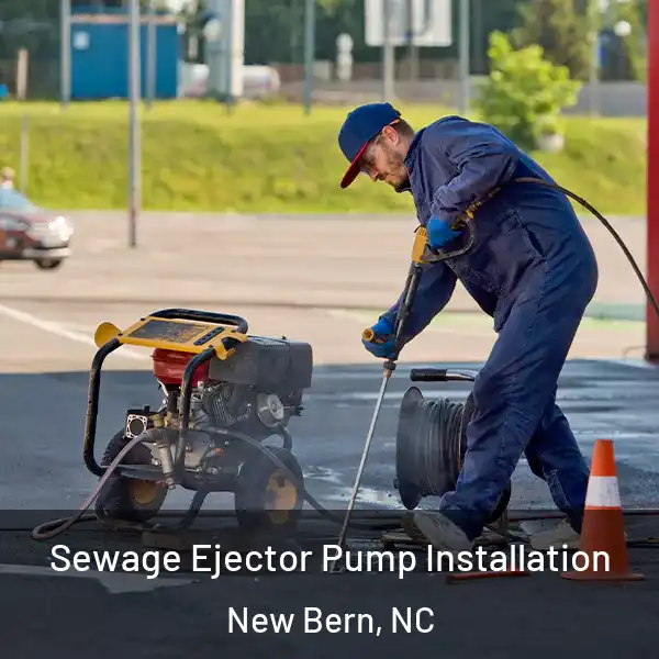  Sewage Ejector Pump Installation New Bern, NC